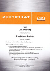 Brandschutz-Seminar